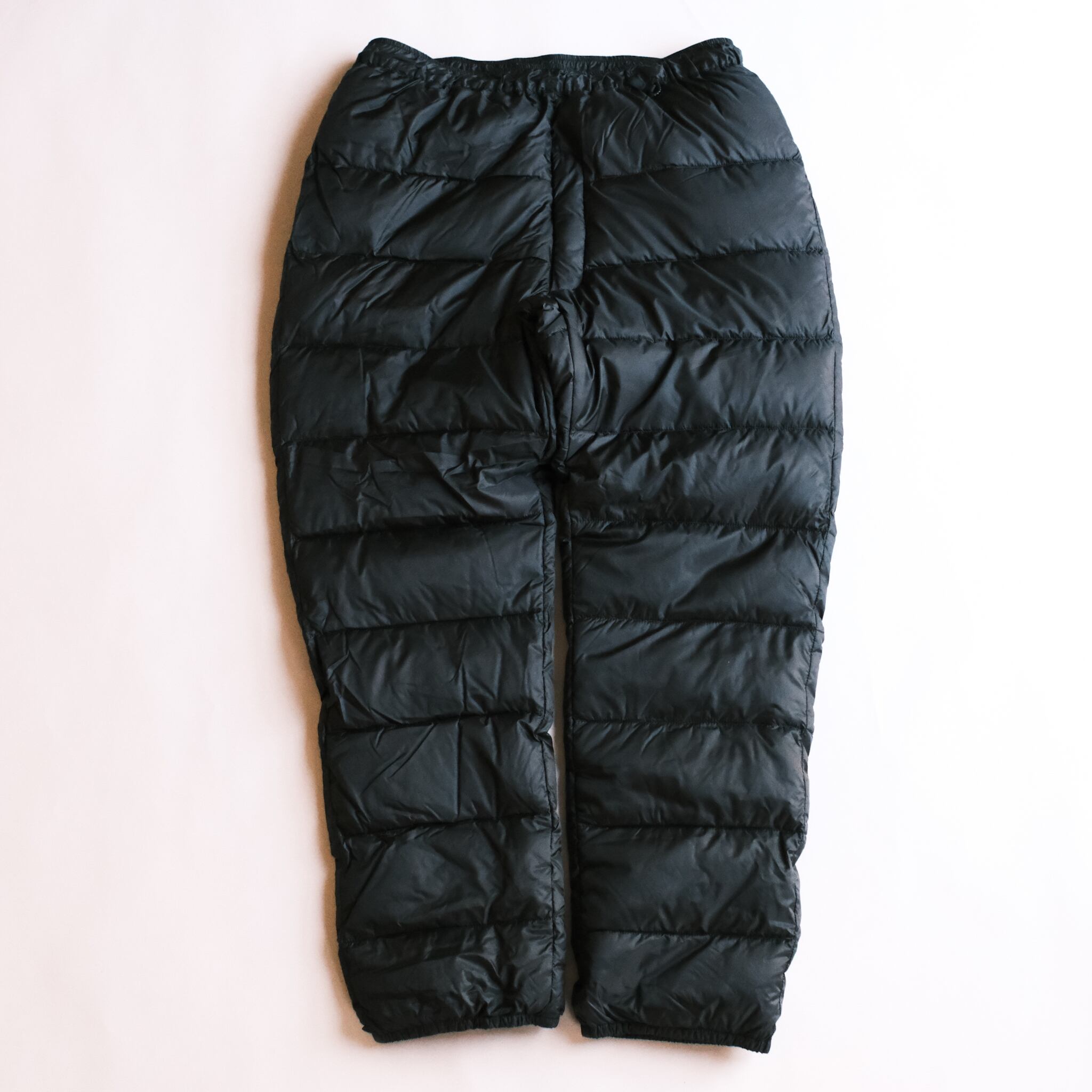 BASSMANIA ダウンパンツ　ブラックXL AXESQUIN / Basic Down Pant (質の高いホカホカ軽量ダウンパンツ