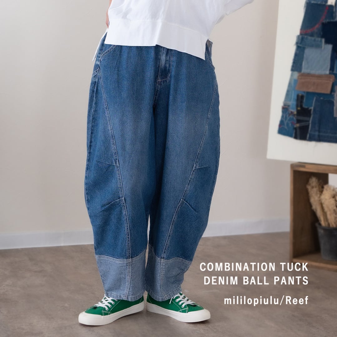 Reef's popular items】切替タックボールパンツ ST-223705 人気の