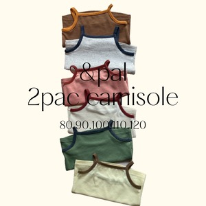 【&pal】2pac camisole/80-120size