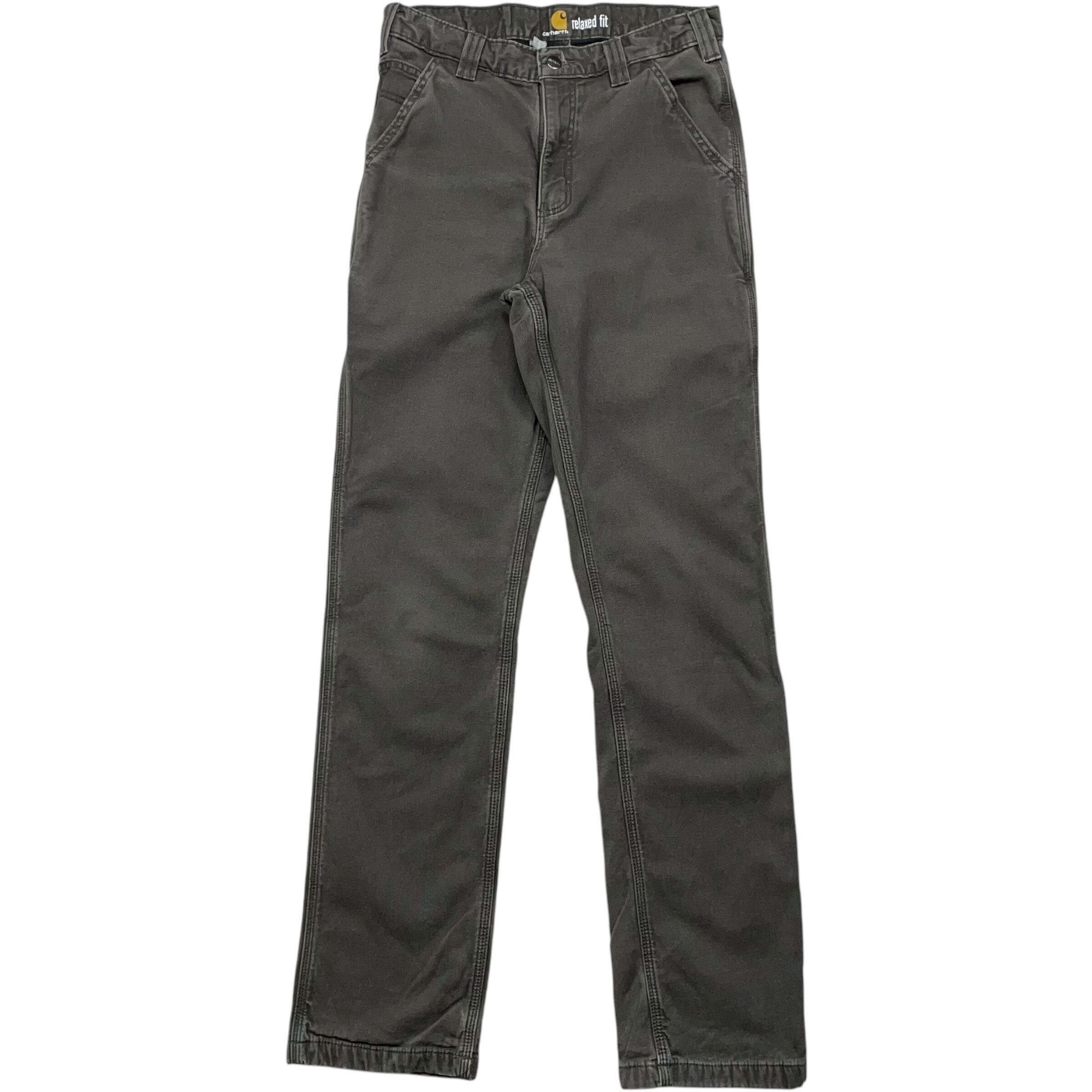 《実寸W31 L33》Carhartt カーハート ワークパンツ ペインターパンツ 裏起毛 ブラック no.5300