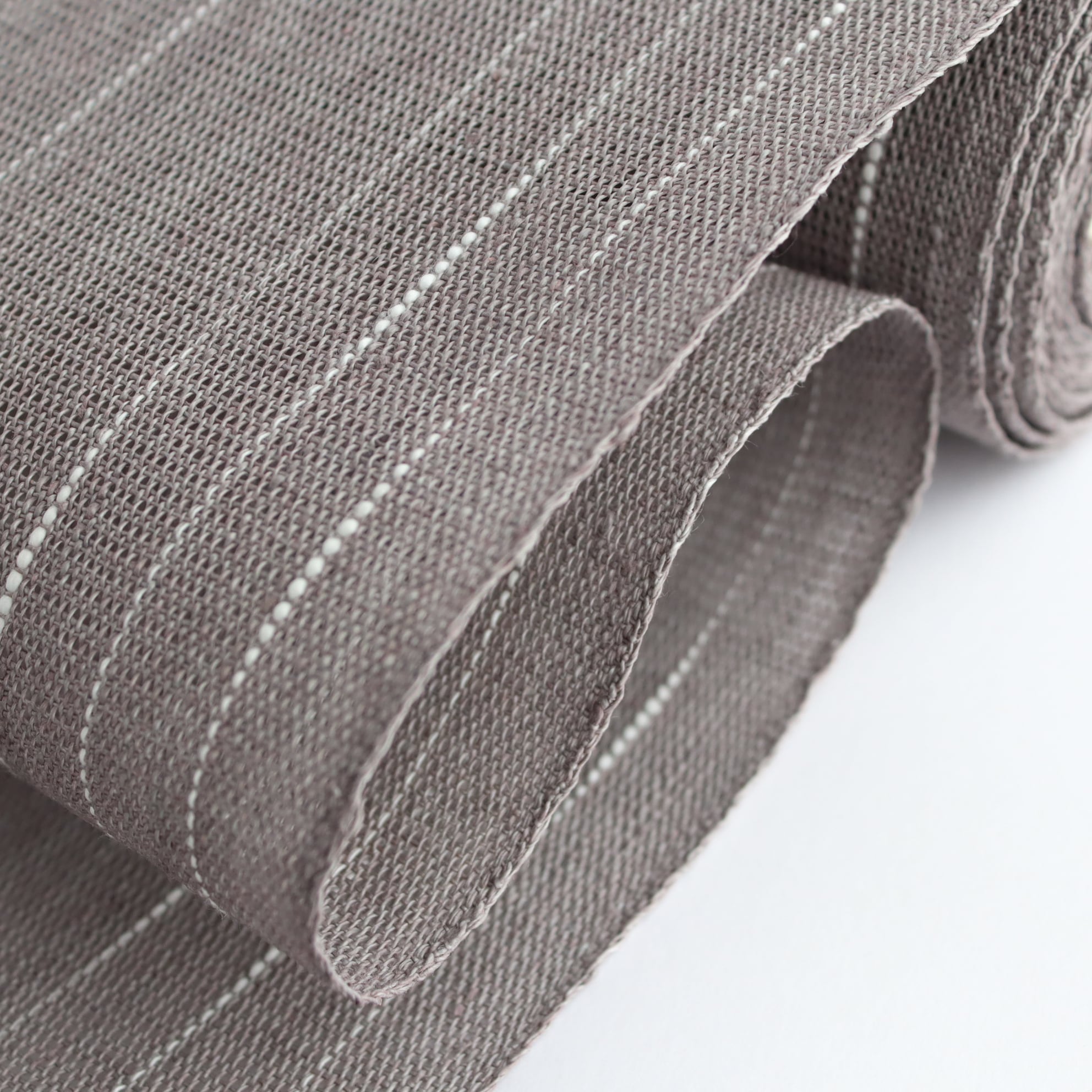 八寸名古屋帯「ひこうき雲」霞（未仕立） | OLN web shop