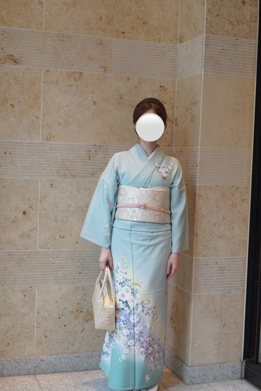 訪問着　フルセット　単衣