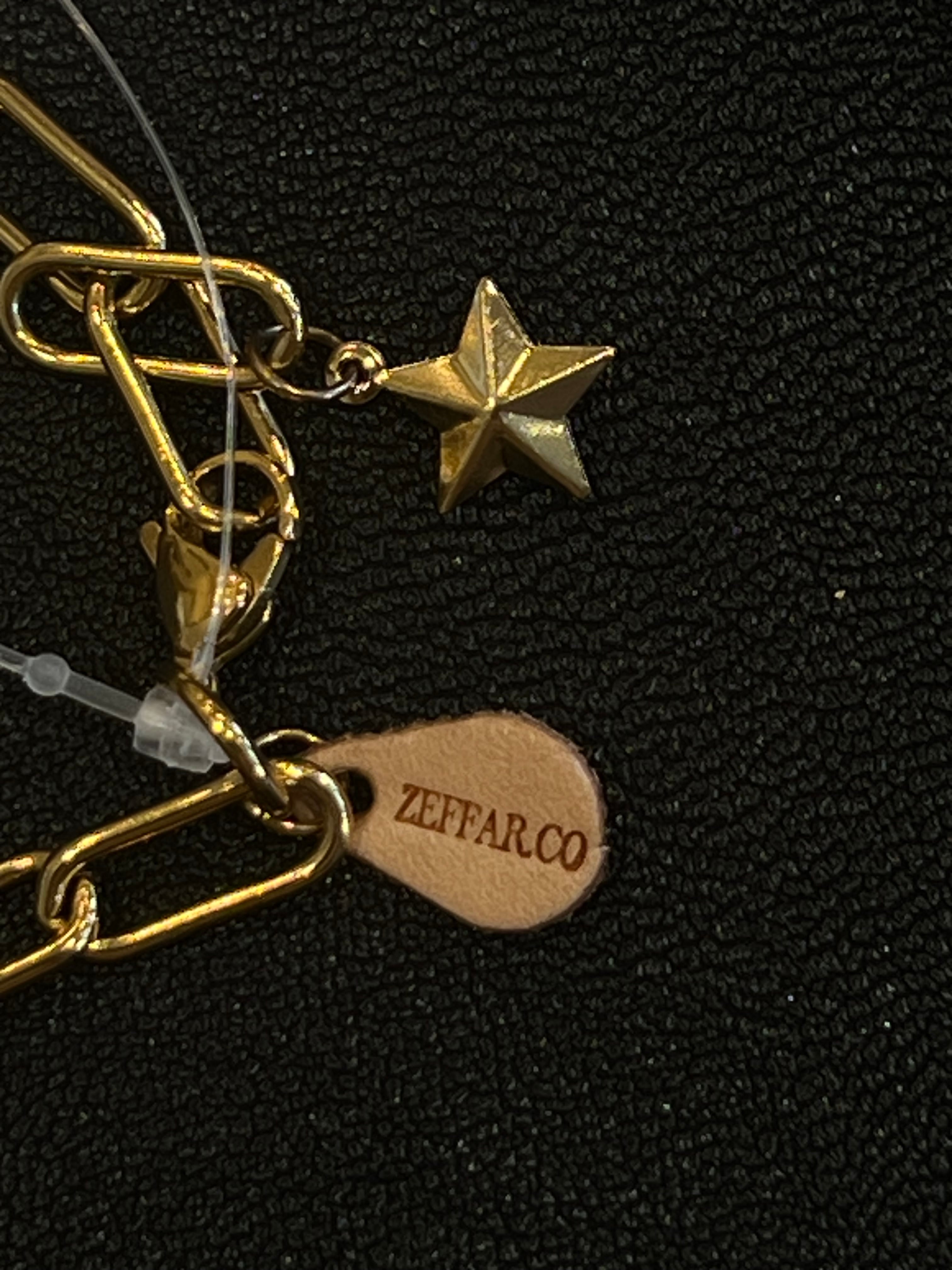 【ZEFFAR.CO】ネックレス 天然石(タイガーアイ)