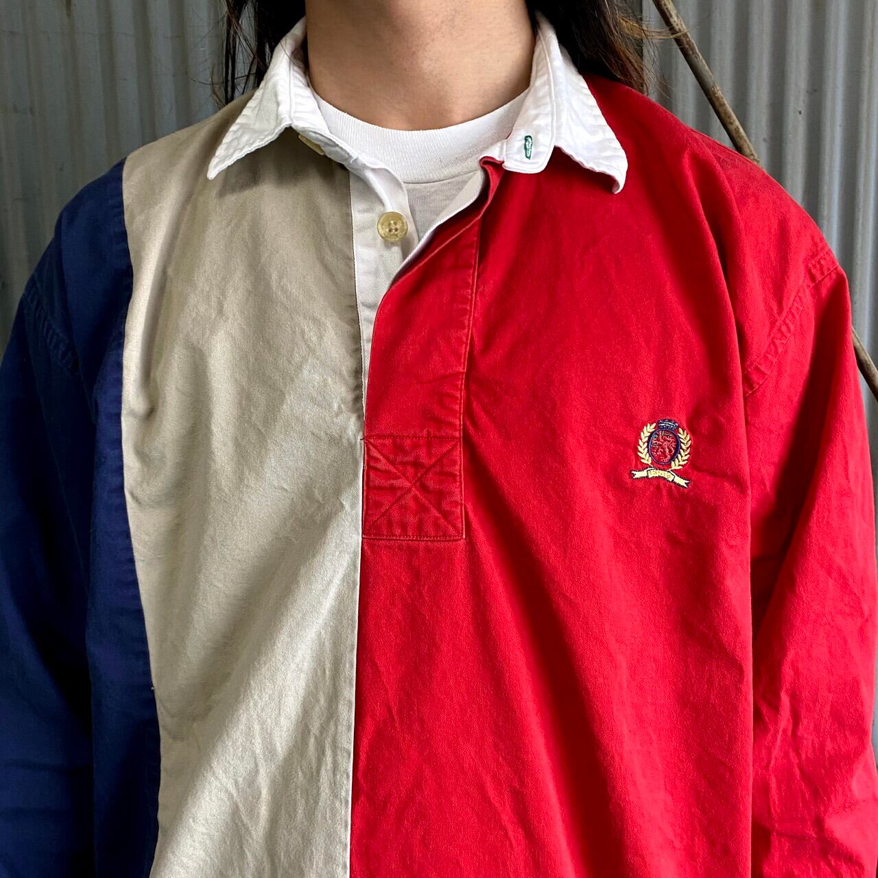 90年代 TOMMY HILFIGER トミーヒルフィガー クレイジーパターン
