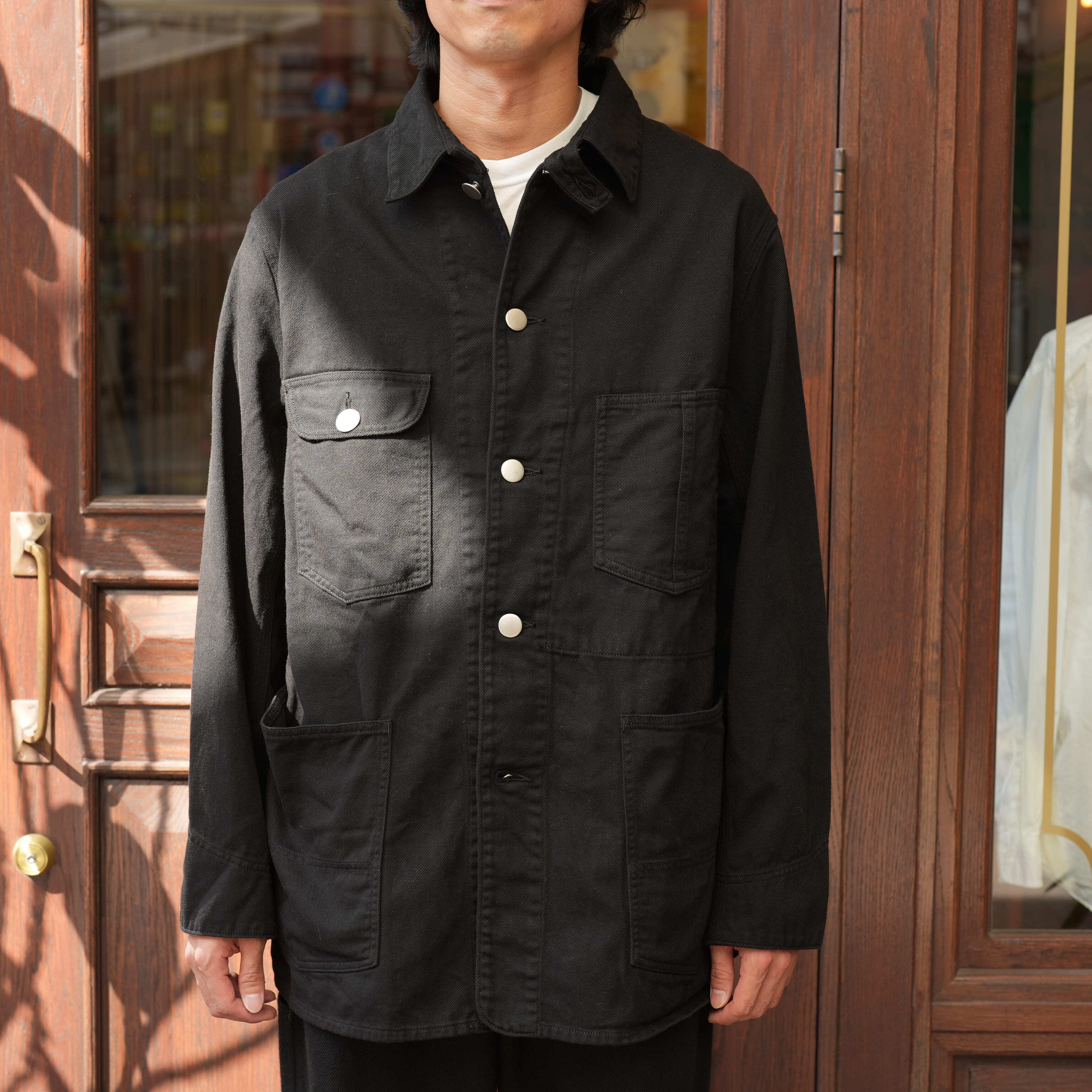 FOUNDOUR (ファウンダ) 26AW "REISSUE WORK JACKET" -BLACK-