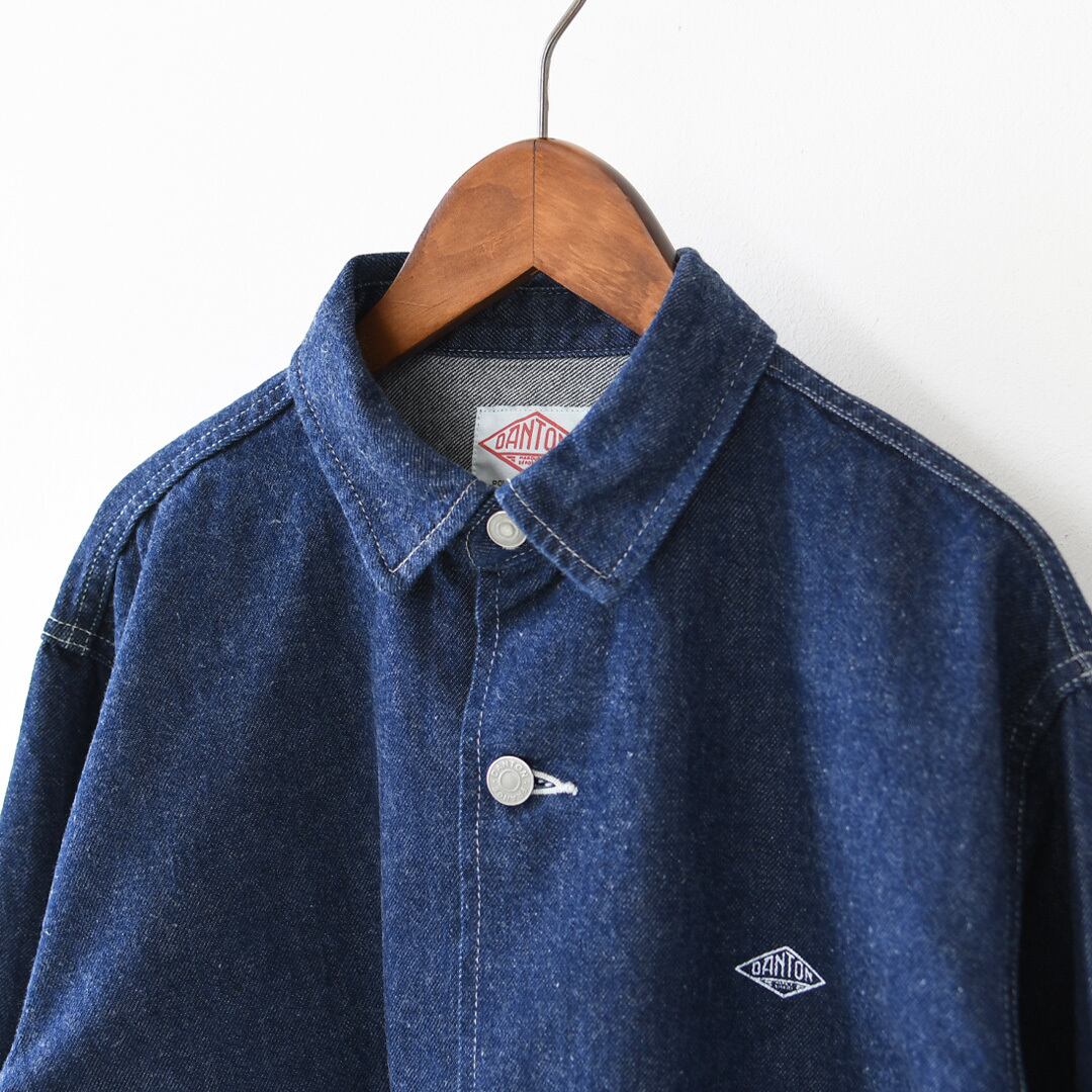 DANTON [ダントン] W Denim Shirt Jacket [DT-B0433KDM] デニムシャツ