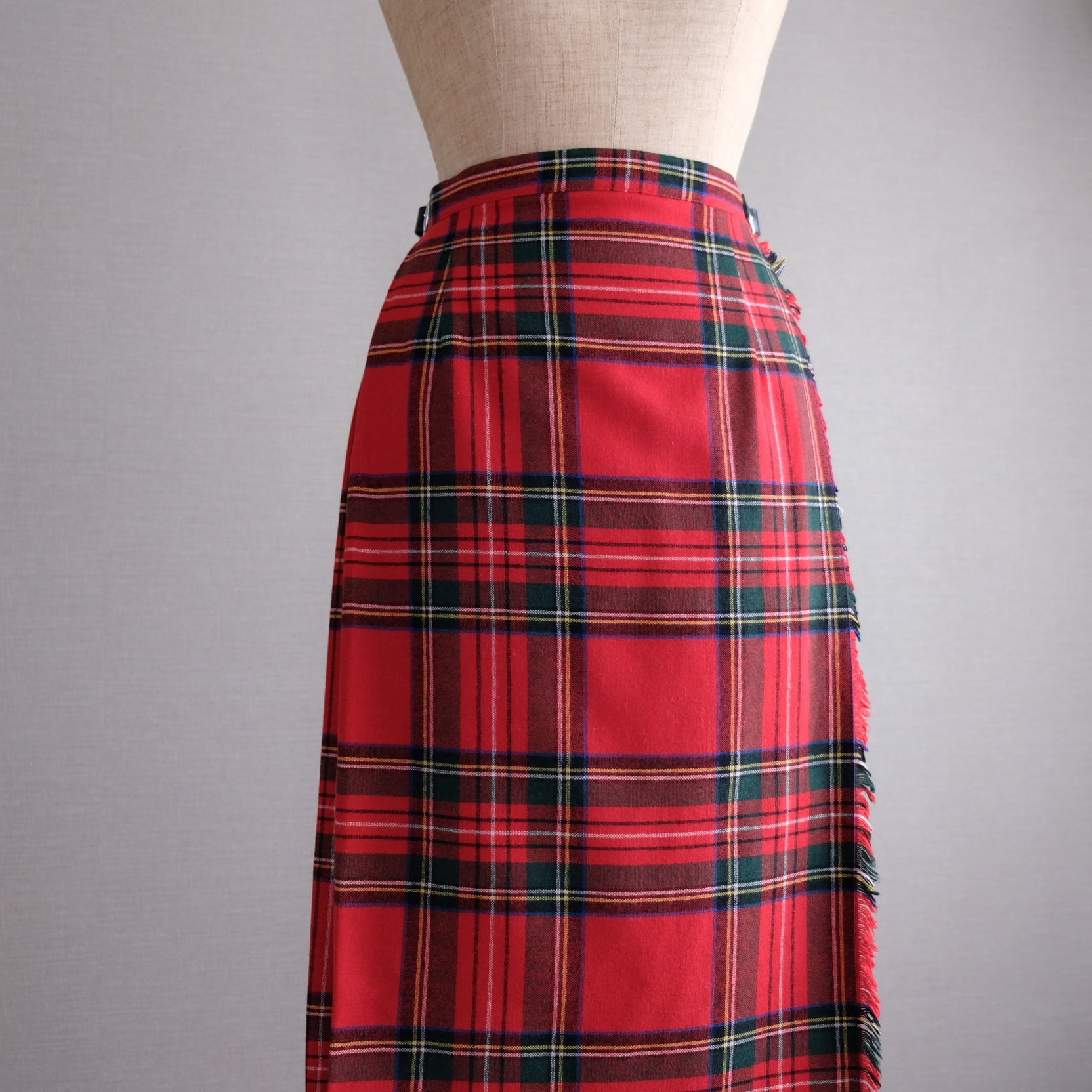 タータンチェック巻きスカート O'NEIL OF DUBLIN | 古着屋Sique