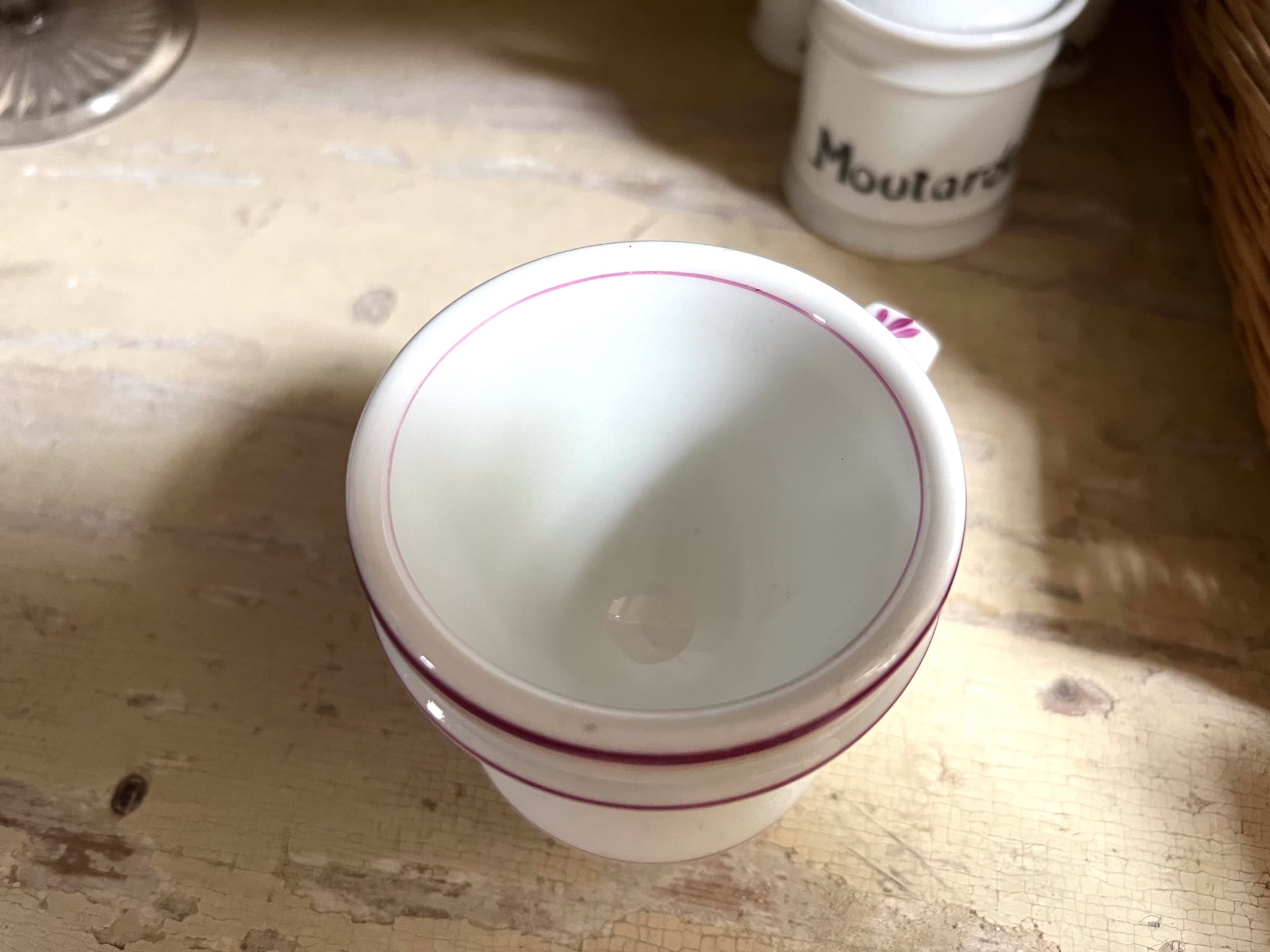 ナポレオン三世時代の ブリュロ カップ フレンチアンティーク ブロカント