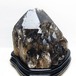 10.5Kg モリオン 黒水晶 原石 エレスチャル 台座付属 一点物 191-556