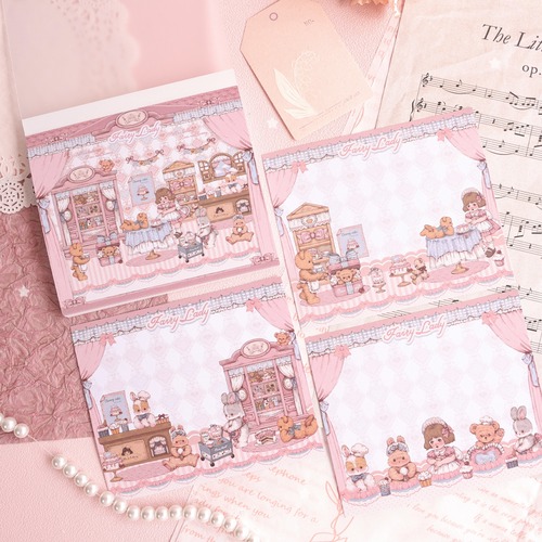 FL448｜Fairylady【贝拉的甜品屋】メモ帳