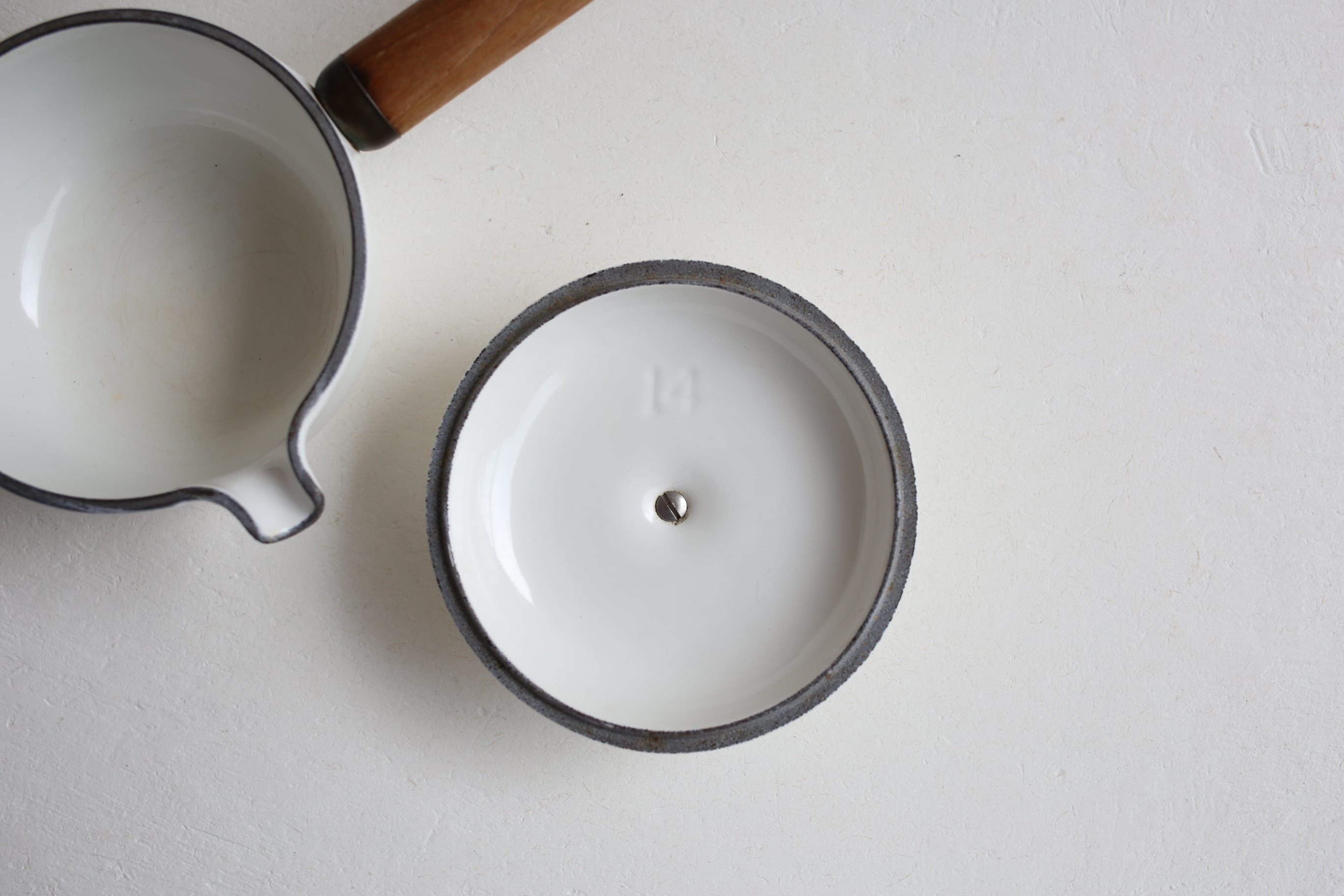フランス アンティーク ヴィンテージ ル・クルーゼ Le Creuset 片手鍋