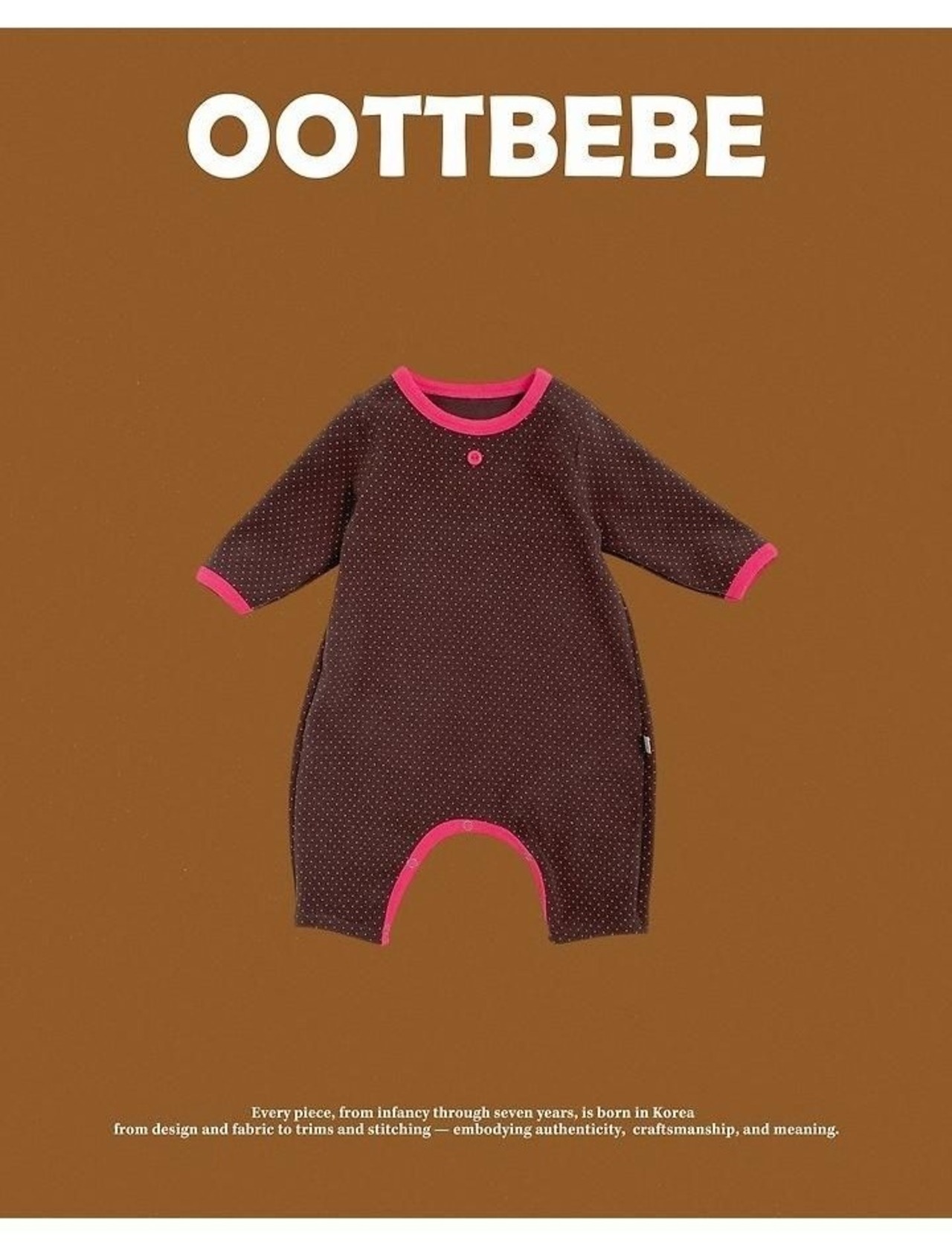 韓国子供服 / 26winter / oottbebe / まめまめベビースーツ / ベビー / 冬服 *S~M*