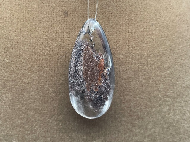 ペンダントトップ素材（ガーデンクォーツ）