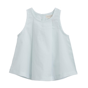 serendipity ORGANICS / Pleat Top  Misty Blue（2y,3y,4y,5y)