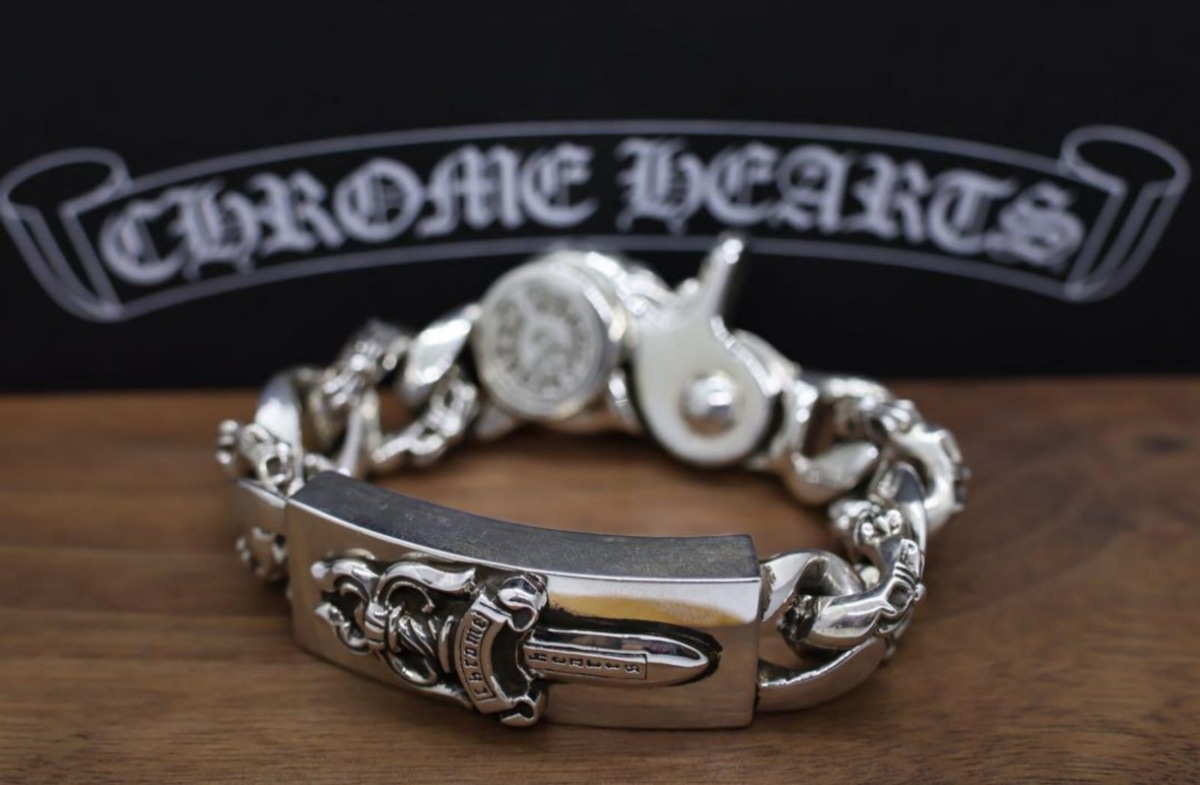CHROME HEARTS クロムハーツ ダガー IDブレスレット ファンシー  
