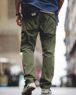 Retro Alien Pocket Pants  K0276