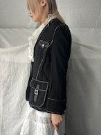"unknown" Silver Stitch Gimmick Jacket
