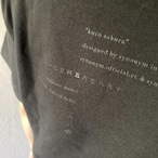 黒桜 - 和風 ハイクオリティ黒Tシャツ / 5.6oz / Synonym & UnitedAthle