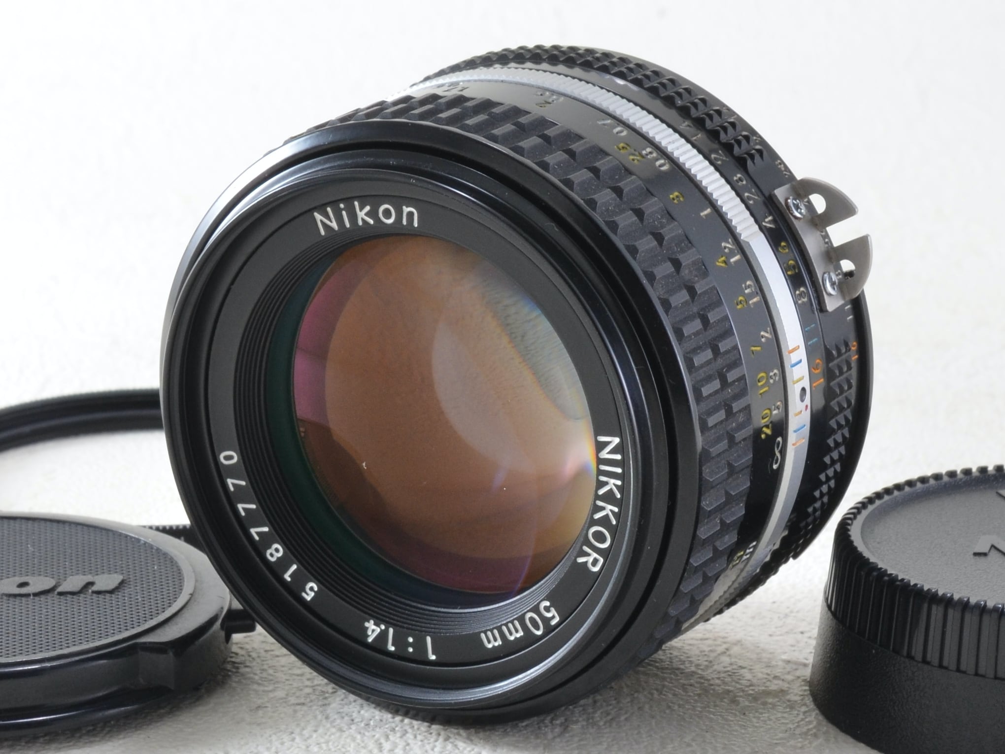 動画あり】Nikon Ai-s NIKKOR 50mm F1.4 整備済 ニコン（51313