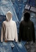 PUFF “DRIP BANANA” EMBROIDERY HOODED SWEATSHIRT