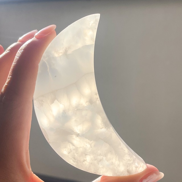 Silky Calcite Moon 3✧ シルキーカルサイト