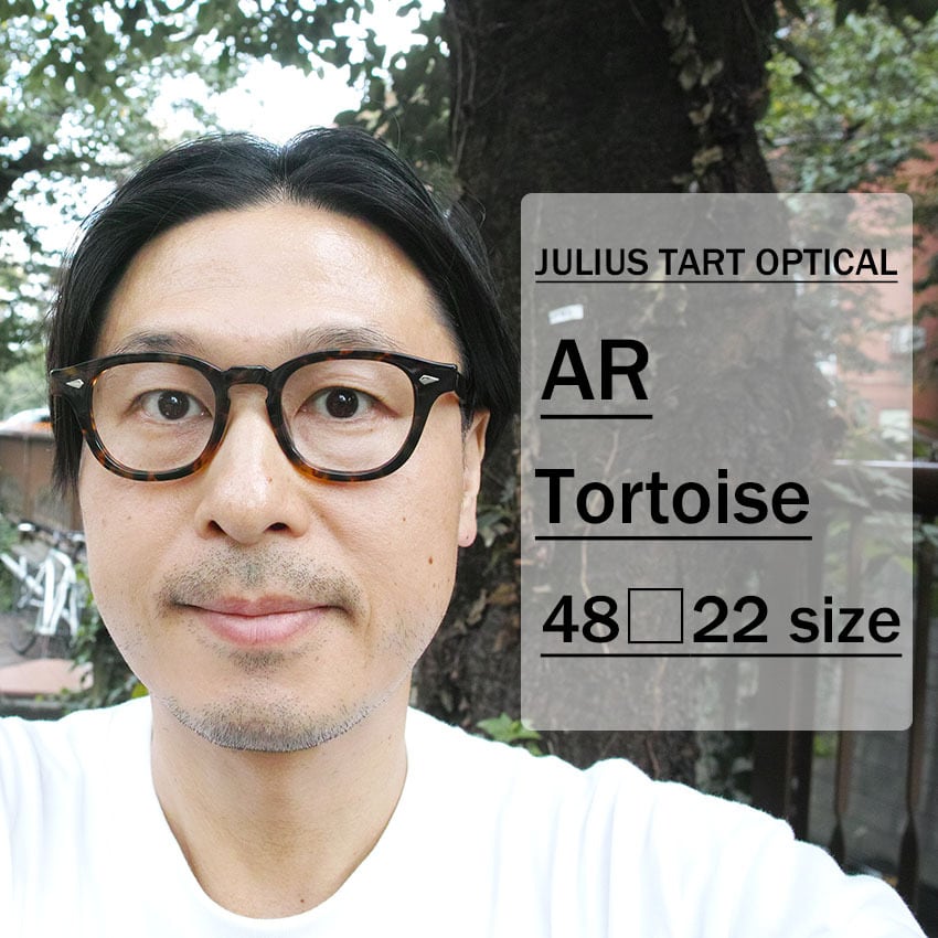 JULIUS TART OPTICAL / AR / ブリッジ 22mm / TORTOISE トータス