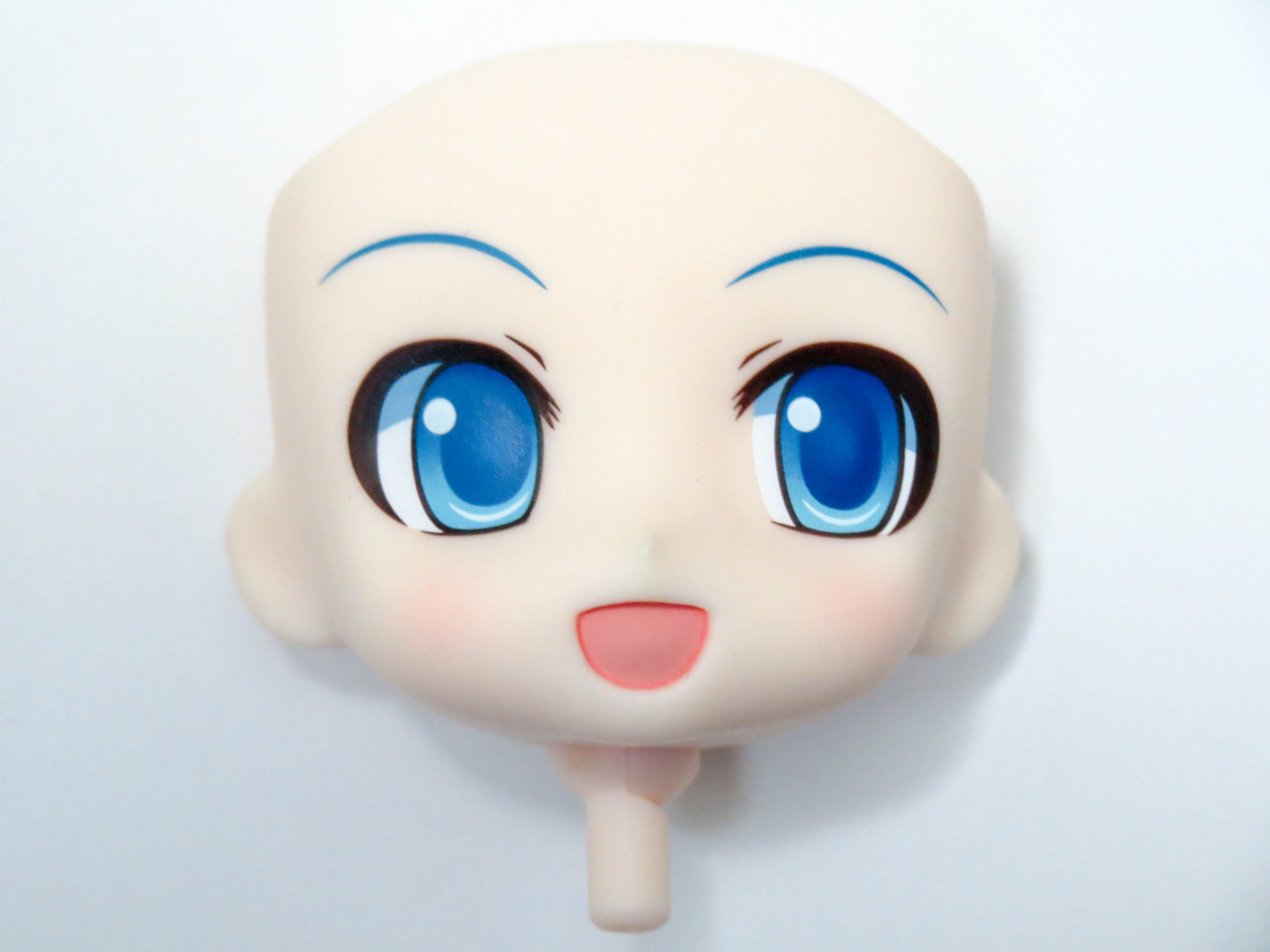 207】 雪ミク ふわふわコートVer. 顔パーツ 笑顔 ねんどろいど 
