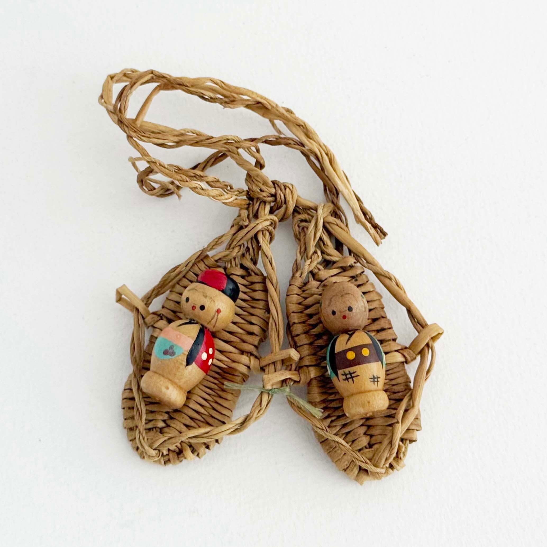 ミニチュアわらじフィギュアこけし（デッドストック）