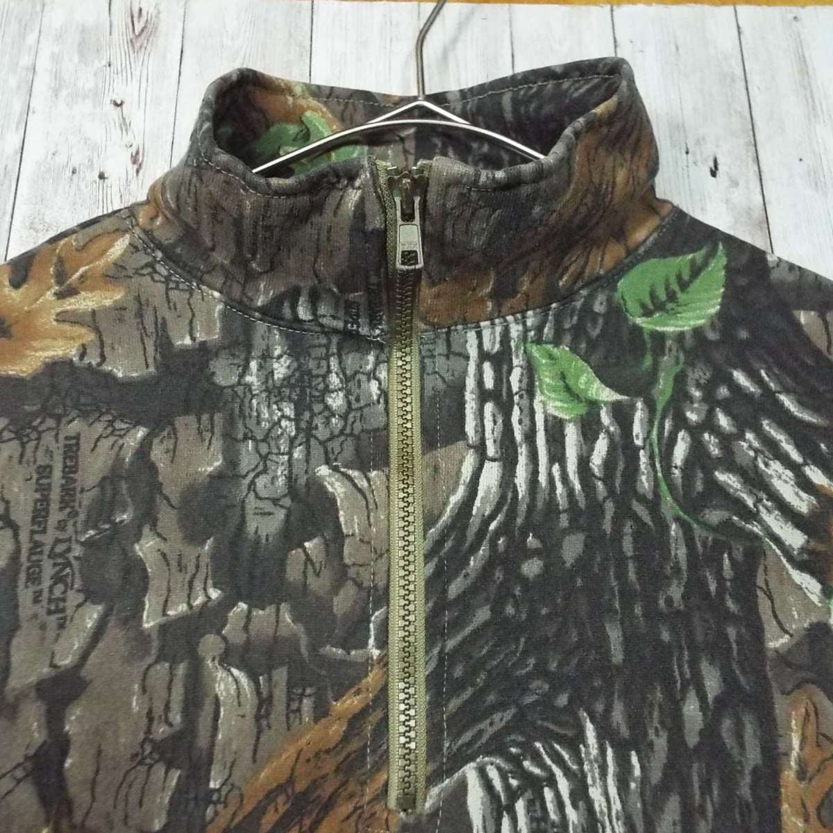90s USA製 Cabela's Trebark リアルツリー フリース 90s USA製