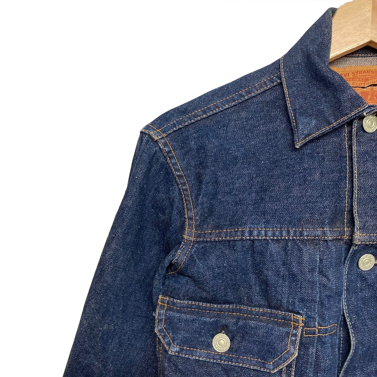 50`s LEVI'S リーバイス 507XX 2nd セカンド デニムジャケット Gジャン BIG E インディゴ 32