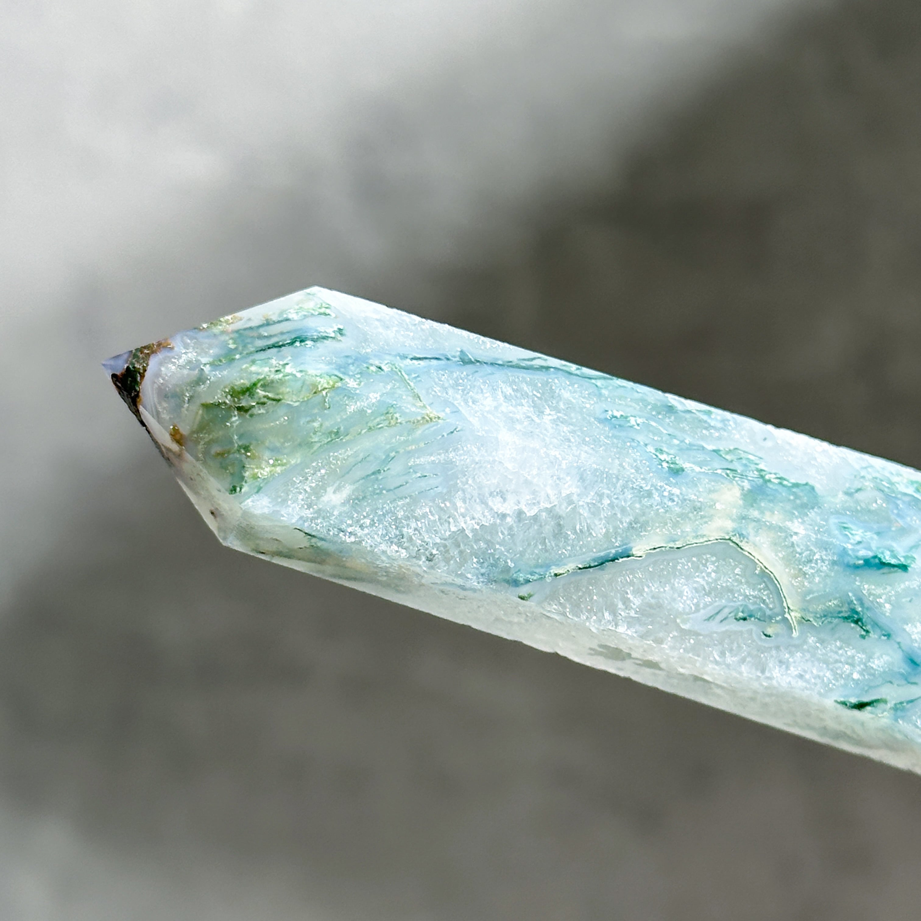 モスアゲート タワー05◇ Moss Agate ◇天然石・鉱物・パワーストーン