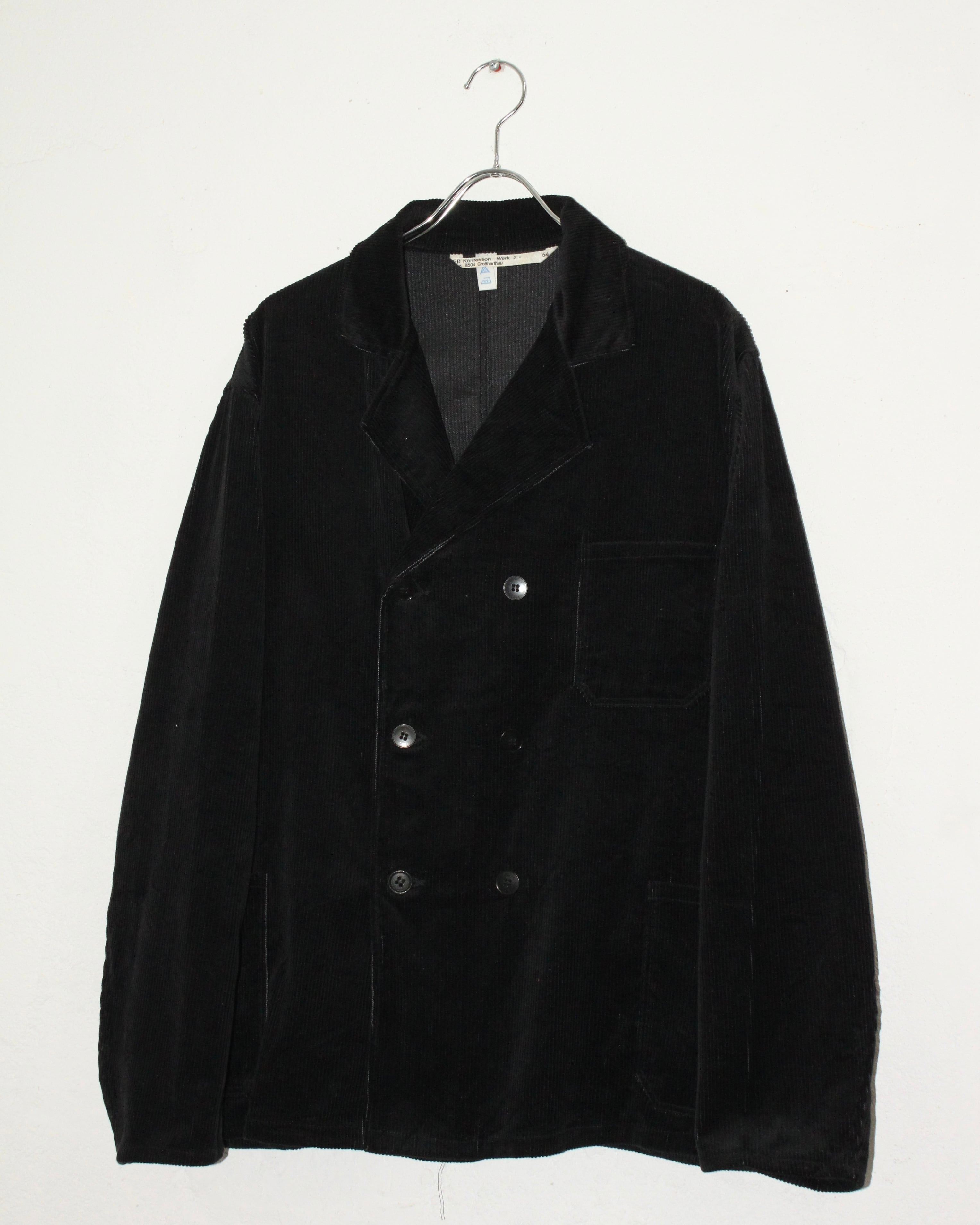 90s EMPORIO ARMANI Lamb Leather Tailored Jacket | VOLAR