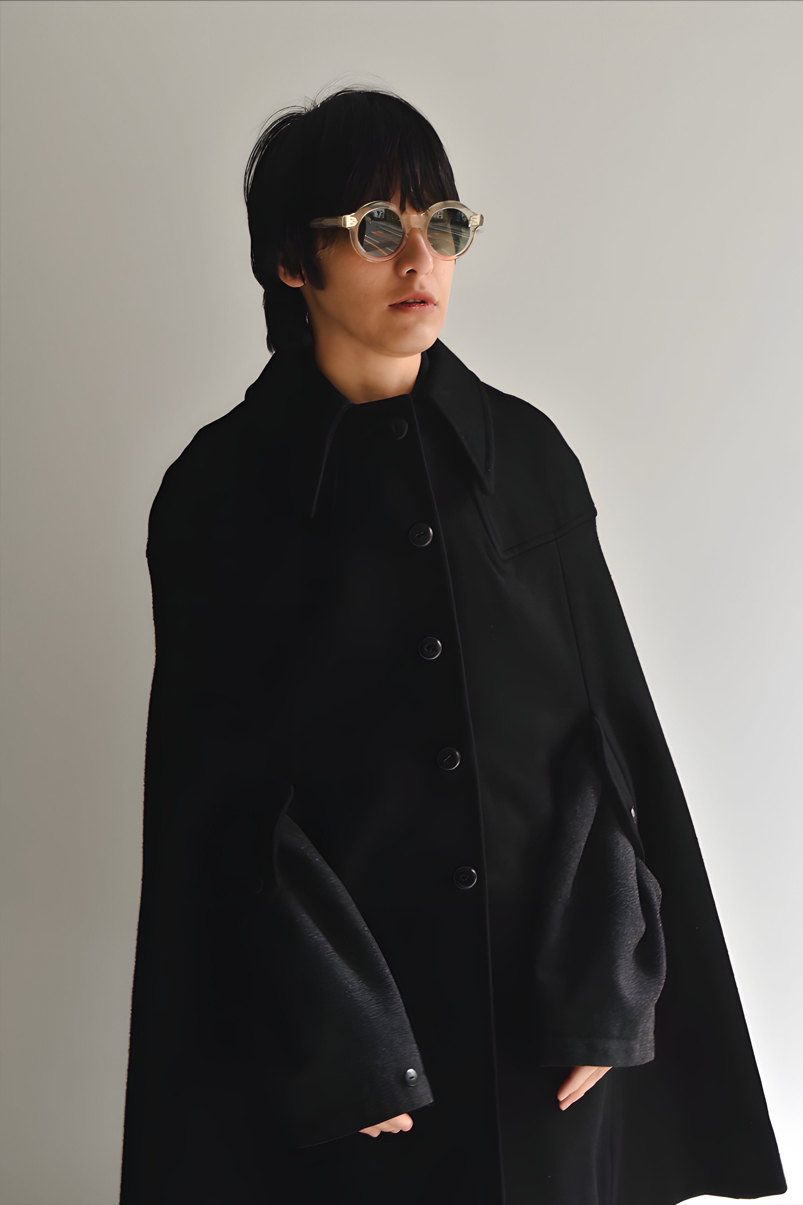 ビンテージ ウール ケープコート / vintage wool cape coat | NVC vintage