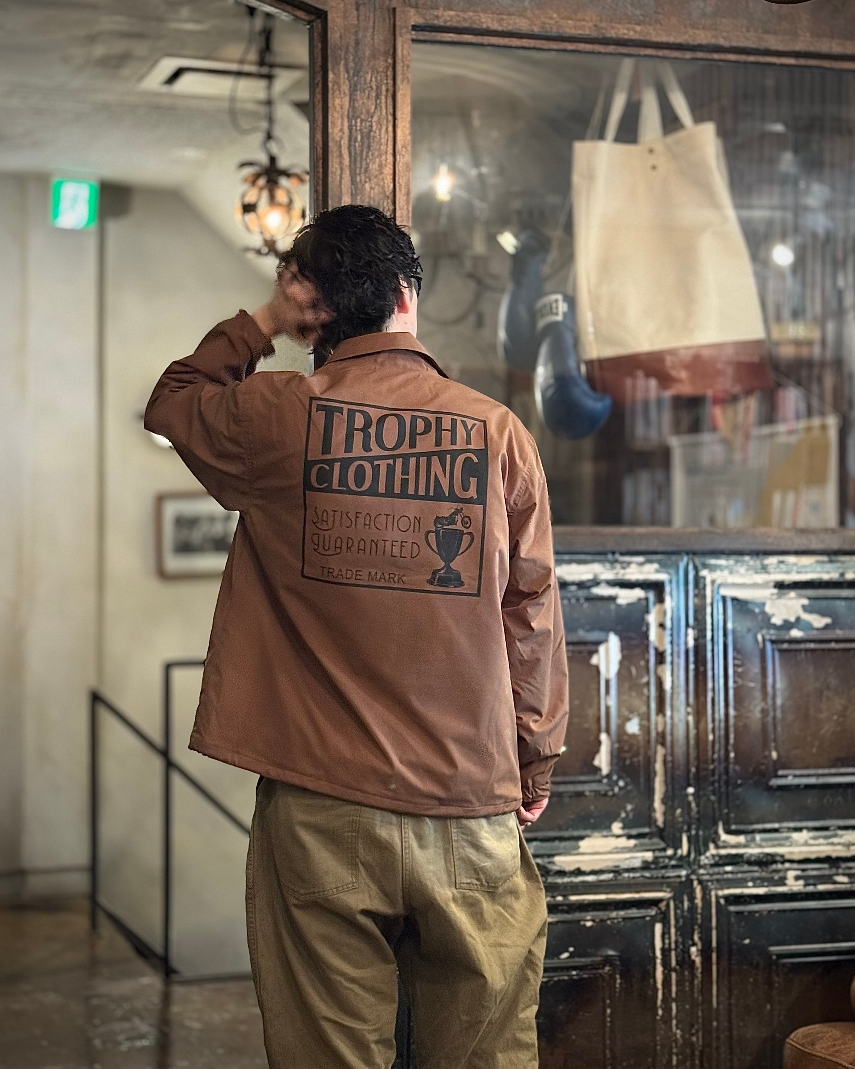 TROPHY CLOTHING/トロフィークロージング Box Logo Warm Up Jacket