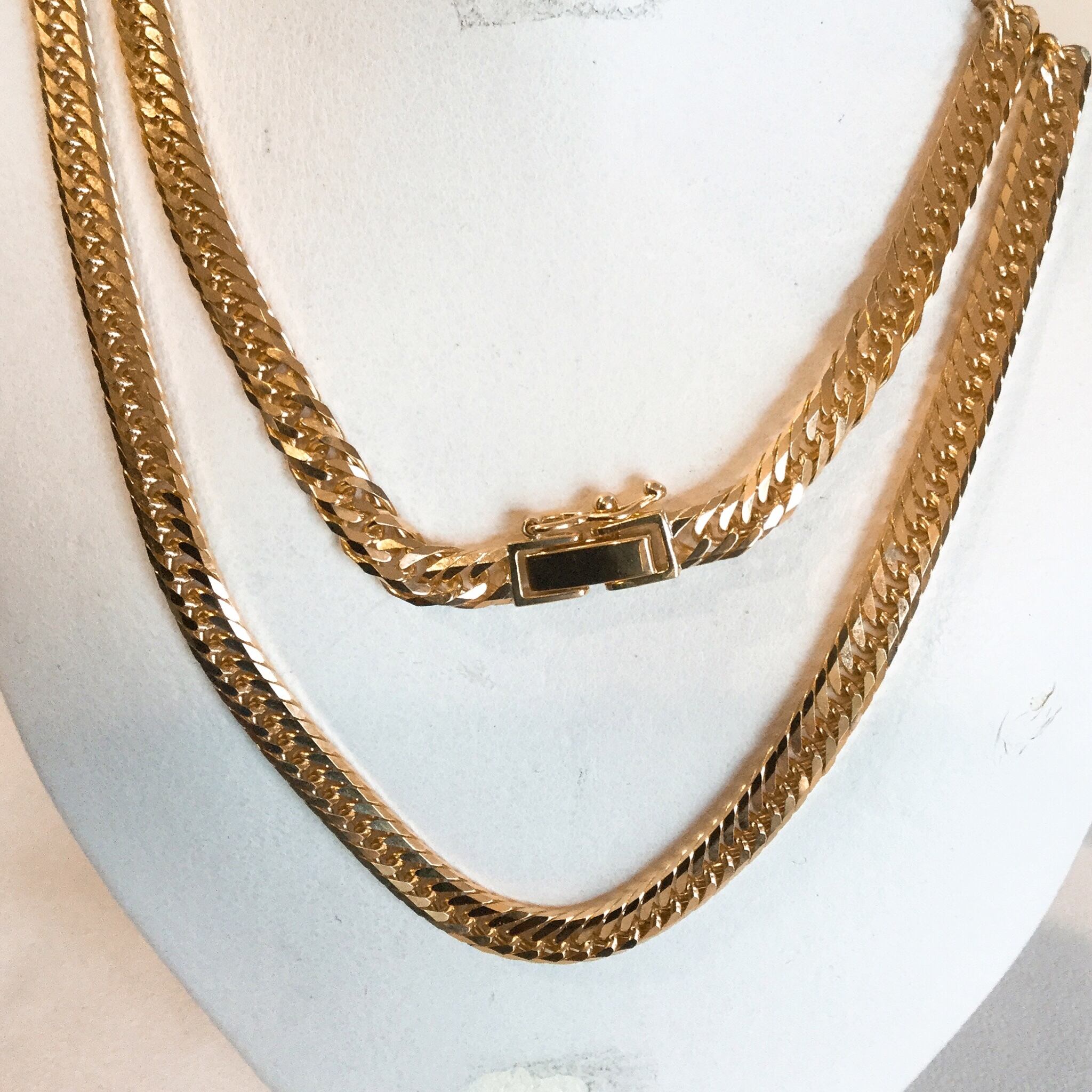 K18 30g 60cm 8面 トリプル 喜平 ネックレス ロング メンズ オススメ サイズ A I Jewelries エイアイジュエリーズ