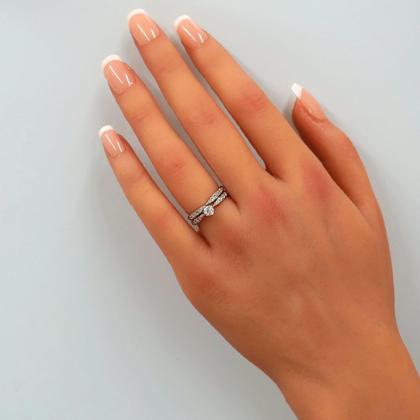 【プラチナ結婚指輪 ゴールド結婚指輪 マリッジリング】K18 Pt950 天然ダイヤモンド 結婚指輪  マリッジリング ペアリング シリーズ012B