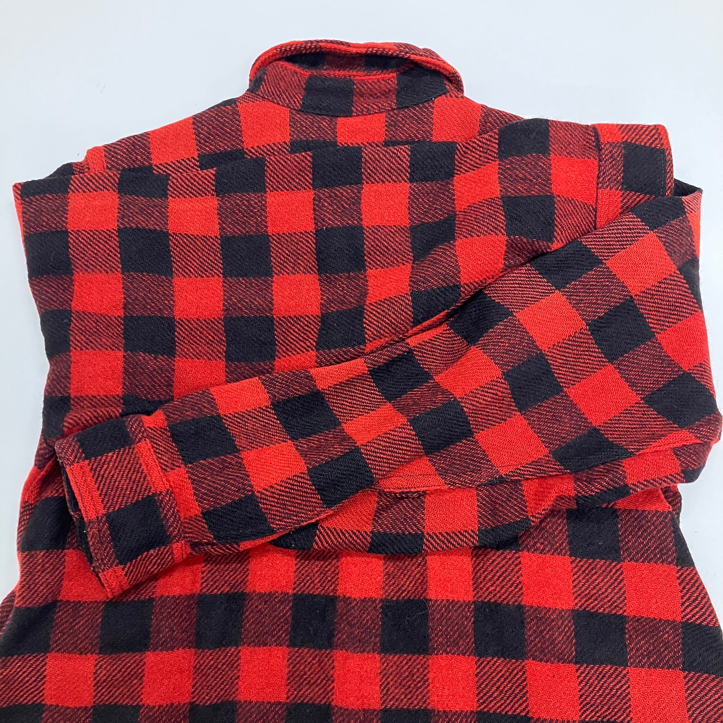 ⓀⓀ1950's ENSENADA WOOL SHIRT RED | safarionline