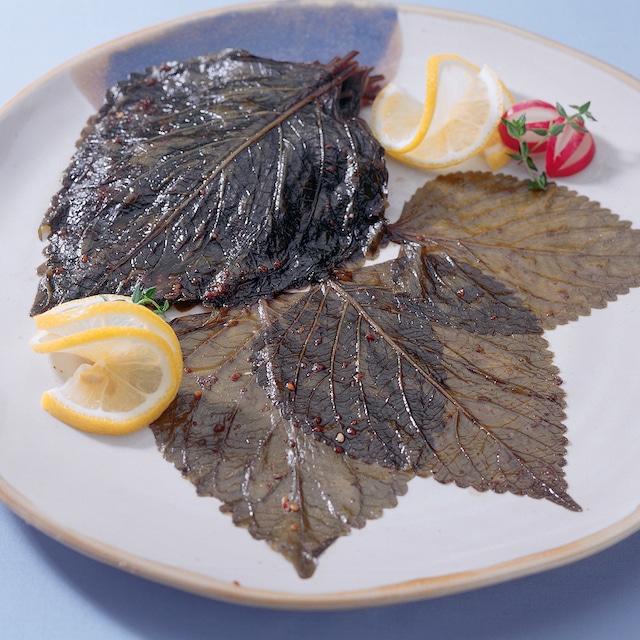 エゴマの葉醤油漬け（90g×2袋）