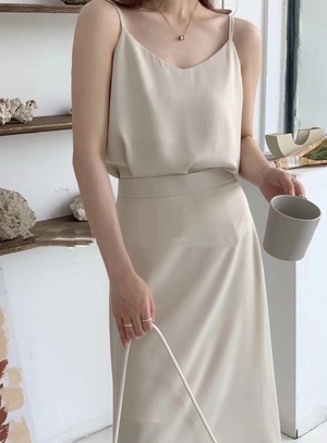 シンプルキャミソール　AJ2205-647