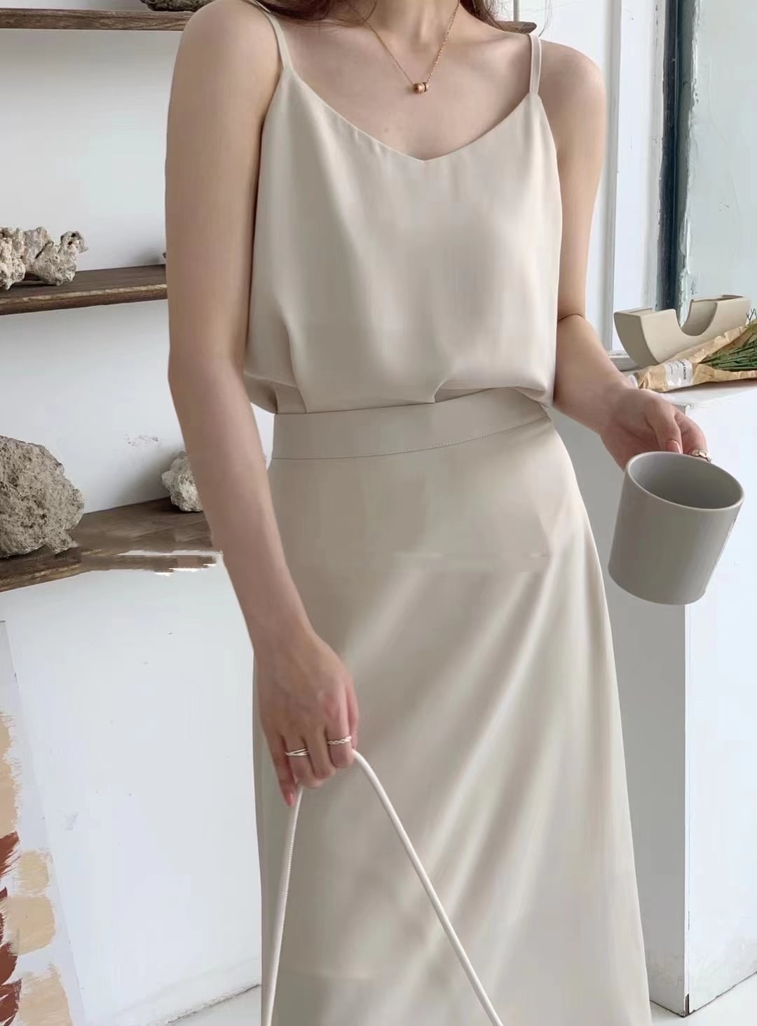 シンプルキャミソール　AJ2205-647