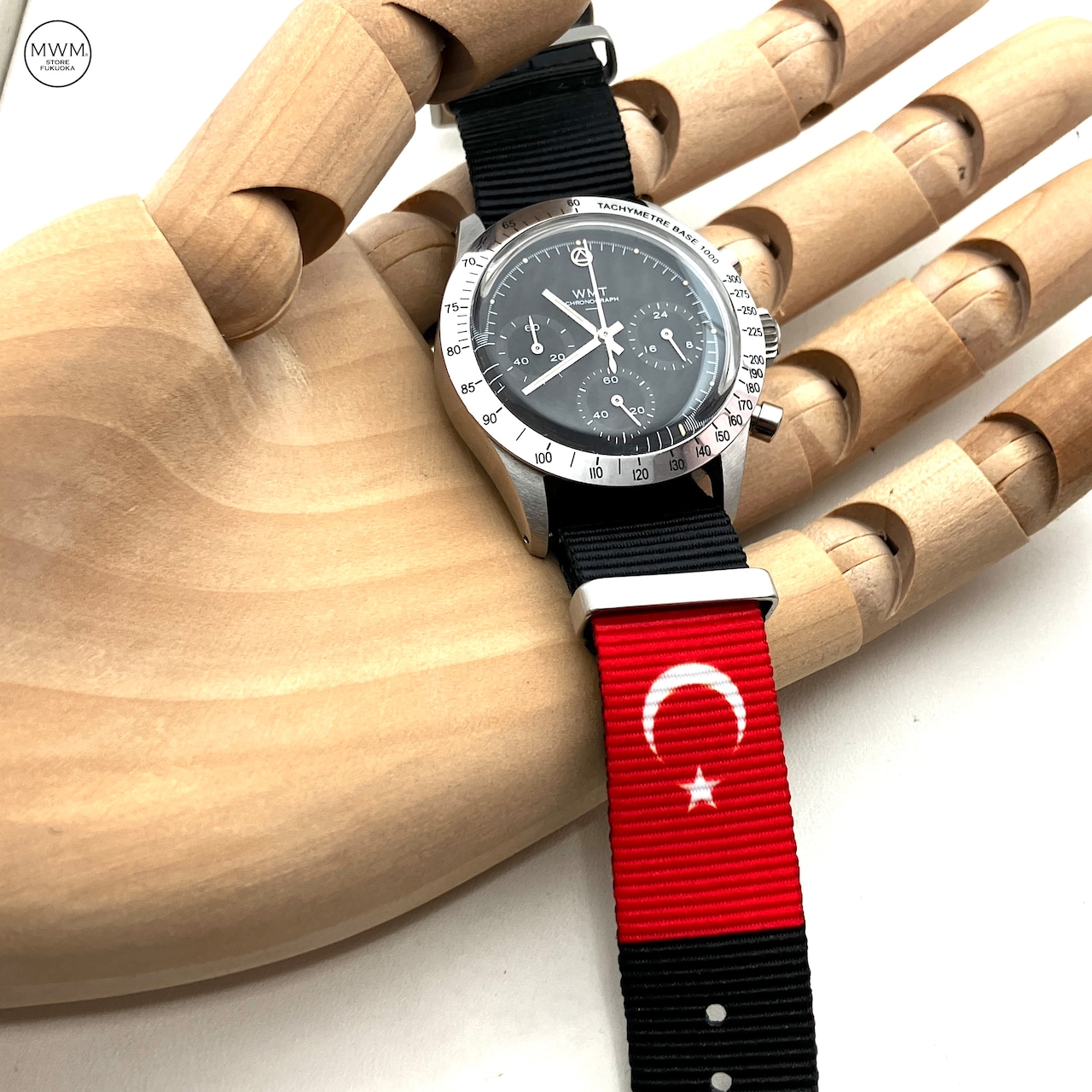 TAD STRAP for MWM  "Pray for Turkey &Syria " ストラップ 20mm 腕時計ベルト