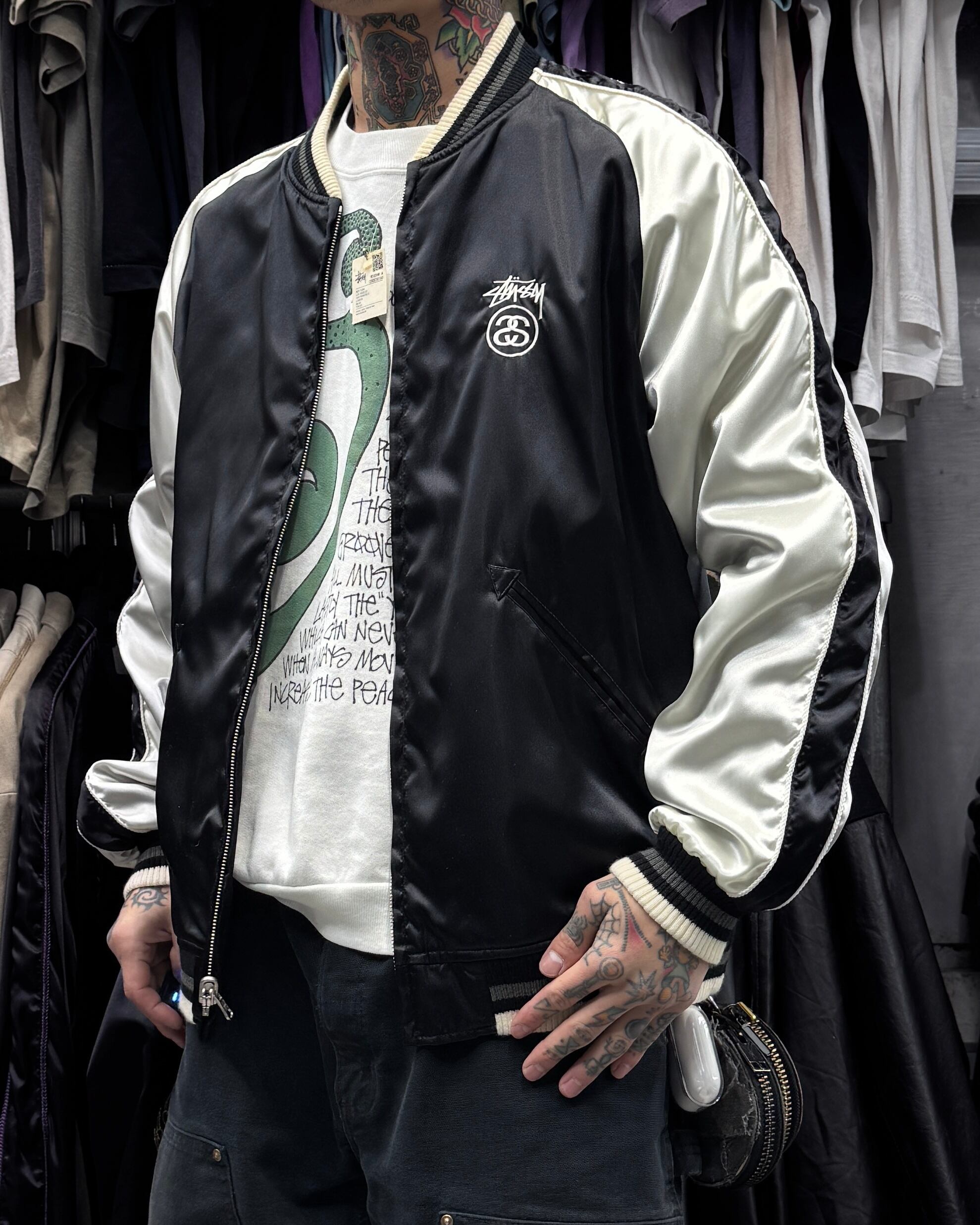 Special!!】00's old stussy Souvenir Jacket “スカジャン” 