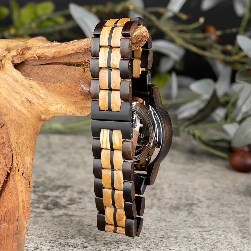Luxury Wood Quartz Movement Watch【BJ0537】 | BOBO BIRD JAPAN's
