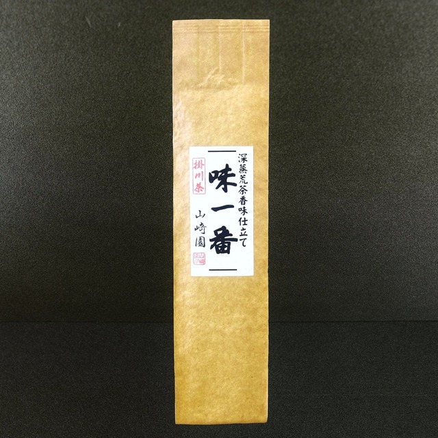 味一番　深蒸荒茶香味仕立て　２００ｇ　袋入り