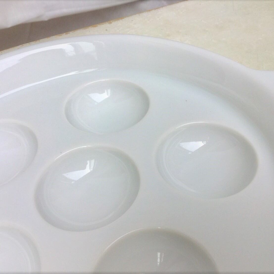 白磁 エスカルゴ皿 | 優しいナチュラルカントリー雑貨と食器 kokonichi