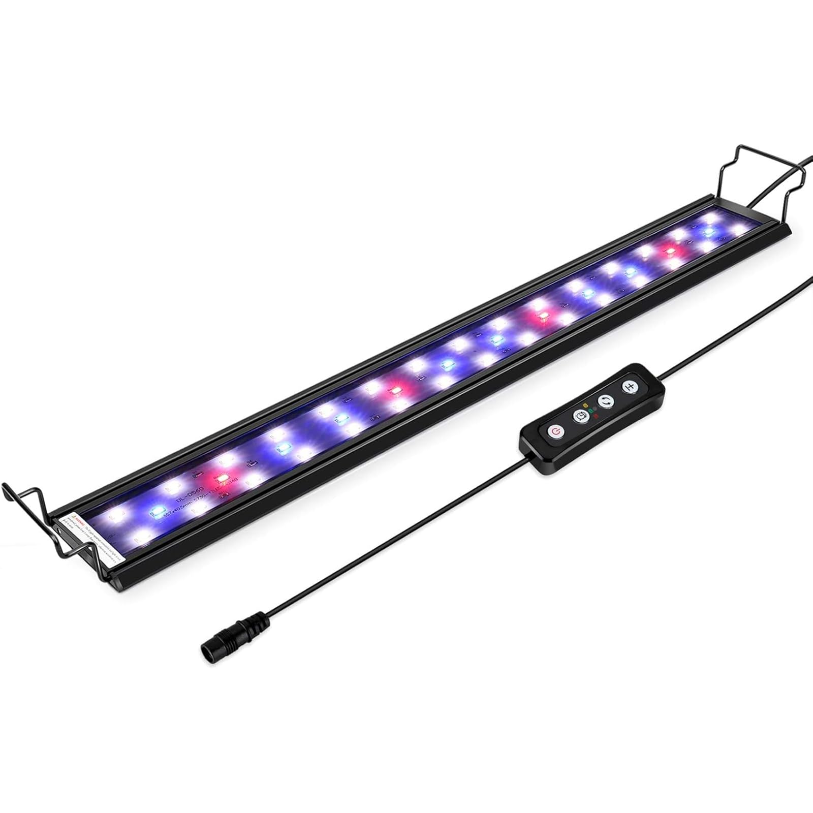 【在庫のみ】hygger 水槽ライト アクアリウムライト LED 熱帯魚ライト 水槽用 32LED 40CM 45CM 60CM 3つの照明モード 明るさ調整 タイマー付き 観賞魚飼育 水草育成 スライド式 40~60cm水槽対応 省エネ 長寿命 14W