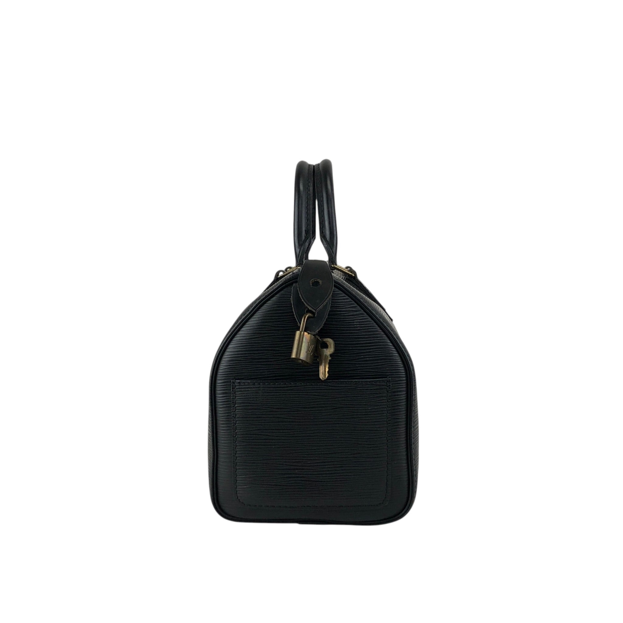 90s ルイヴィトン スピーディ 25 エピ ブラック ミニボストン LOUIS VUITTON ルイヴィトン スピーディ25 エピ ハンドバッグ ブラック