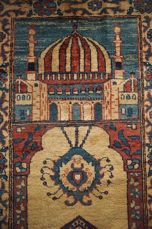 1167-Vintage Turkmen rug