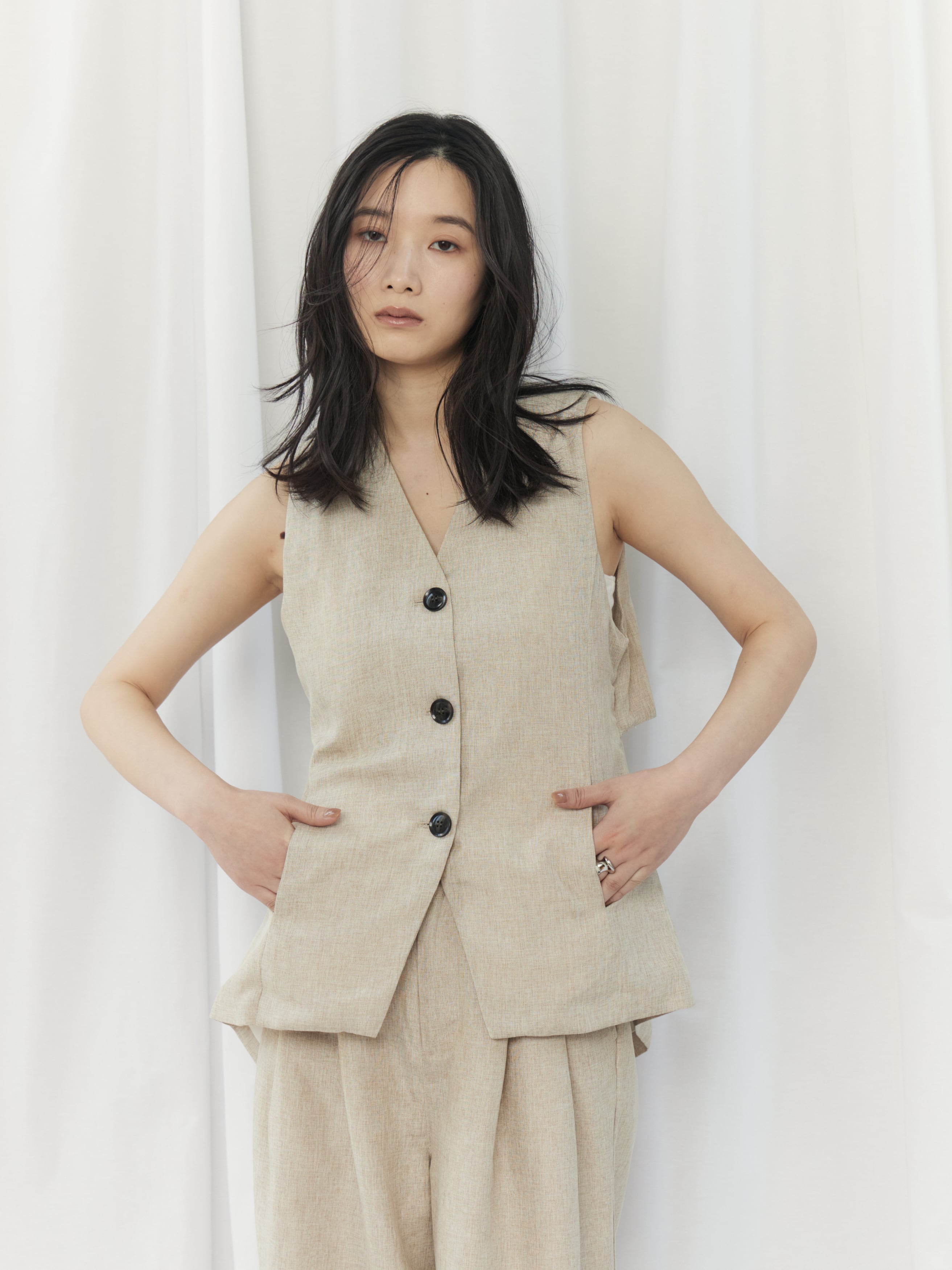 CIEL'AIR シエルエアー ブラウス　CA2S-T299 セール】OVERSHIRT（ｵｰﾊﾞｰｼｬﾂ）（シャツ/ブラウス）｜CIEL'AIR（シエル