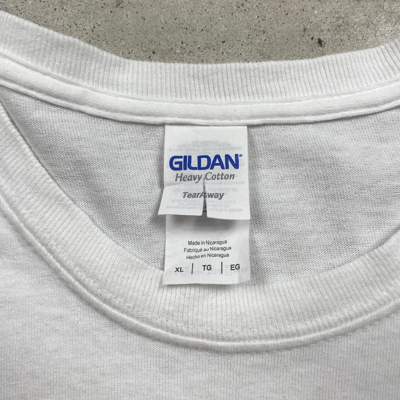 00年代 UNKNOWN フォトプリントTシャツ 誰やねんT メンズXL 古着 00s 